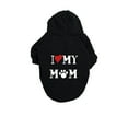 thumbnail image 1 of NSESSHome 5XL Dog Hoodie, Fleece Sweater for Large, Medium and Small Dogs, Stylish Pet Clothes for Spring, Fall and Winter Fleece Cloth Mommy Pet Sweater Teddy Clothes Spring Fall Winter, 1 of 6