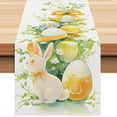 thumbnail image 1 of NSESSHome Bunny Rabbit Easter Table Runner, Spring Kitchen Dining Table Decoration for Home Party Decor 13x72 Inch, 1 of 6
