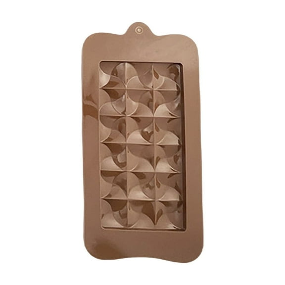 NSESSHome Chocolate Bar Mold Deep Dubai Pistachio Chocolate Bar Silicone Thick Mold for Stuffed Bar, Large Candy Bar Mold for Filling