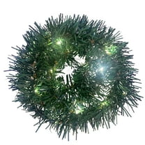 NSESSHome Christmas Rattan Lights, Christmas Garlands Xmas Artificial Decorations - 393.7" String with 100 LED Lights for Wall, Tree, and Holiday Decorations