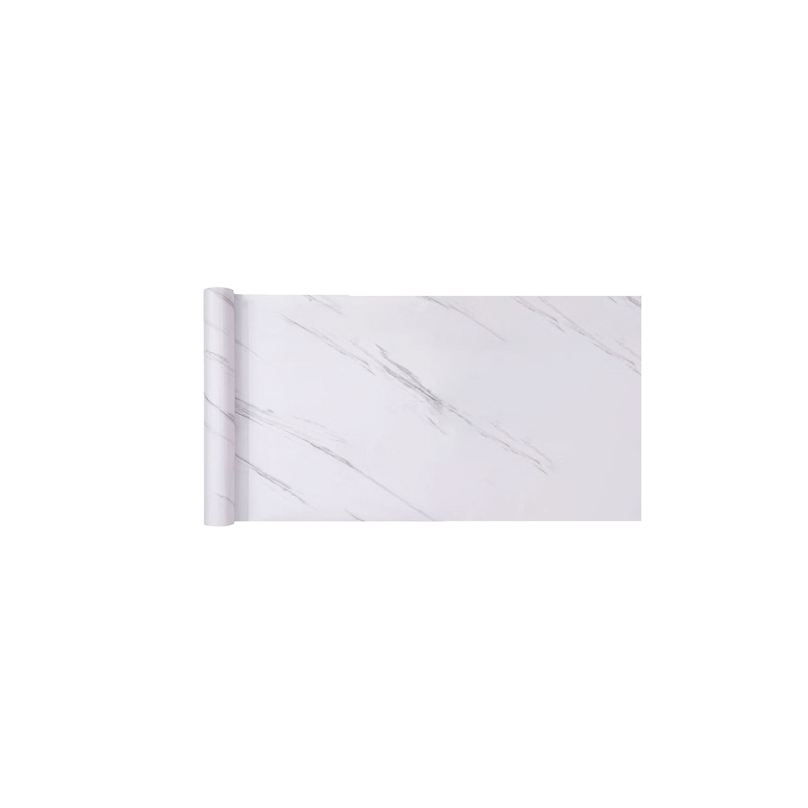 NSESSHome Clearance 118 78 40in Three Sizes White Marbled Contact Paper Countertop Rainproof Wallpaper Peel And Stick Wallpaper Roll Self Adhesive Removable For Kitchen Cabin