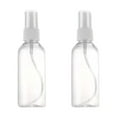 thumbnail image 1 of NSESSHome 2Pcs Spray Bottles, 50ml Clear Empty Fine Mist Plastic Mini Travel Bottle Set, Small Refillable Liquid Containers, 1 of 2