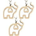 thumbnail image 1 of NSESSHome Clearance 3 Pcs Elephant Ornament, Elephant Christmas Ornament, Elephant Ornament for Women Tribe, Sisterhood Elephant Ornament, Friendship Elephant Ornament, Elephant Gifts for Women, 1 of 5