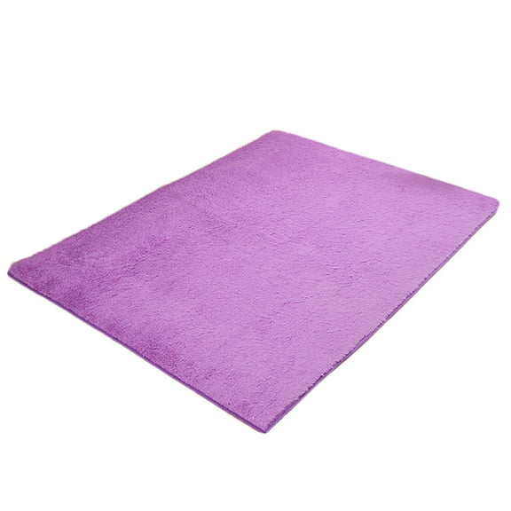 NSESSHome 60x160cm Rugs Area Rug Dining Room Bedroom Carpet Floor Mat Purple