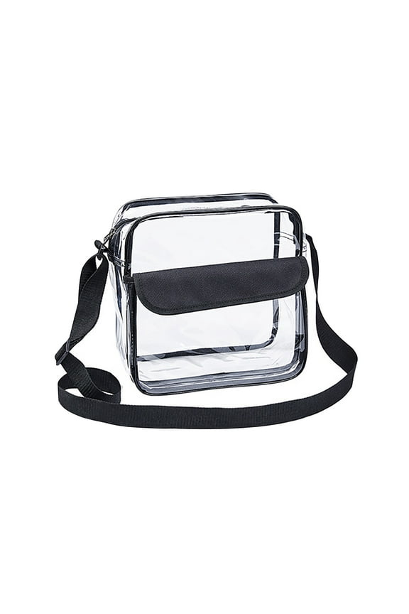 Clear Purse Crossbody Bag,PGAStadium Approved Clear Tote Bag,Transparent Handbag