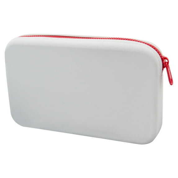 NSESSHome Cosmetic Bag Cosmetic Bag Makeup Storage Pouch With Zipper Travel Portable Makeup Brush Bag-Lavender