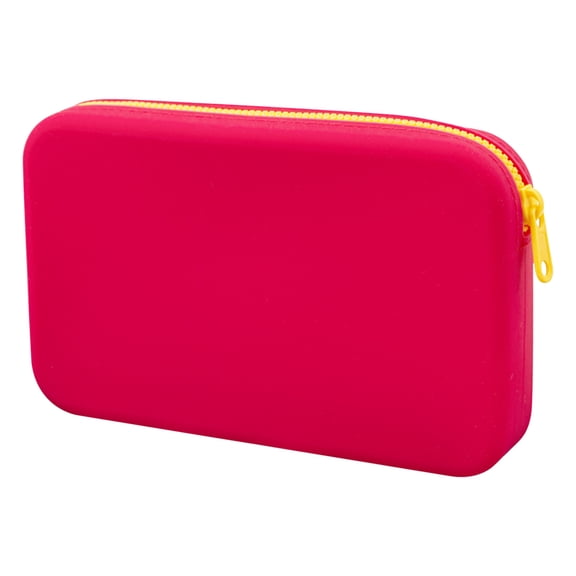 NSESSHome Cosmetic Bag Cosmetic Bag Makeup Storage Pouch With Zipper Travel Portable Makeup Brush Bag-Lavender