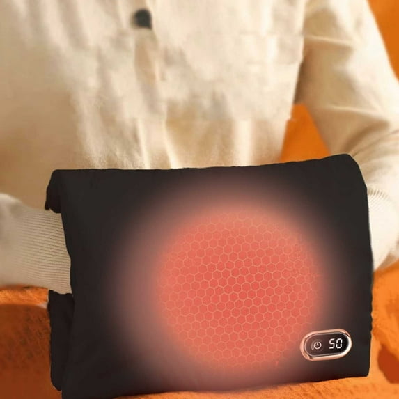 NSESSHome Clearance Electric Hand Warmer Pouch Heated Hand Warmers with 3 Heated Modes Fast Heated Hand Warmer Pouch for Women Kids Outdoor Hunting Camping