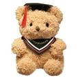 thumbnail image 1 of NSESSHome Graduation Bear Graduation Gift 9 Inch Stuffed Animal Graduation Plush White Bear Class of 2024 Graduation Decoration for Kindergarten Elementary High School College Graduation, 1 of 5