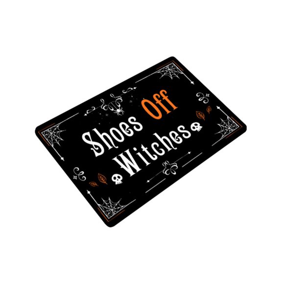 NSESSHome Halloween Absorbent Non-Slip Door Mat, Soft and Durable Door Rug for Hallway, Entrance, Kitchen and Outdoor Use - 40x60cm