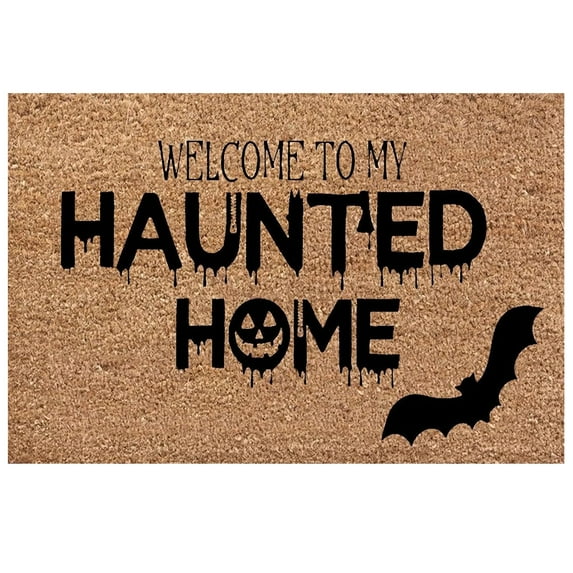 NSESSHome Halloween Bathroom Rug Cute Ghost Bath Mat Soft Non-Slip Absorbent Bath Rugs for Home Bathroom Halloween Decor Holiday Decorative Bathmats - 15.7"x 23.6"