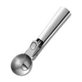 thumbnail image 1 of NSESSHome Ice Cream Scoop with Trigger Ice Cream Scooper Stainless Steel, Heavy Duty Metal Icecream Scoop Spoon Dishwasher Safe, Perfect for Frozen Yogurt, Gelatos, 1 of 8