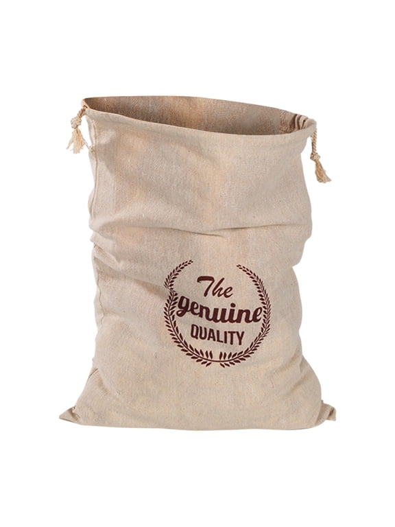 Linen Bread Bags, Extra Large Natural Unbleached Bread Bags, Reusable Drawstring Bag for Loaf, Homemade Artisan Bread Storage, Linen Bags for Food Storage