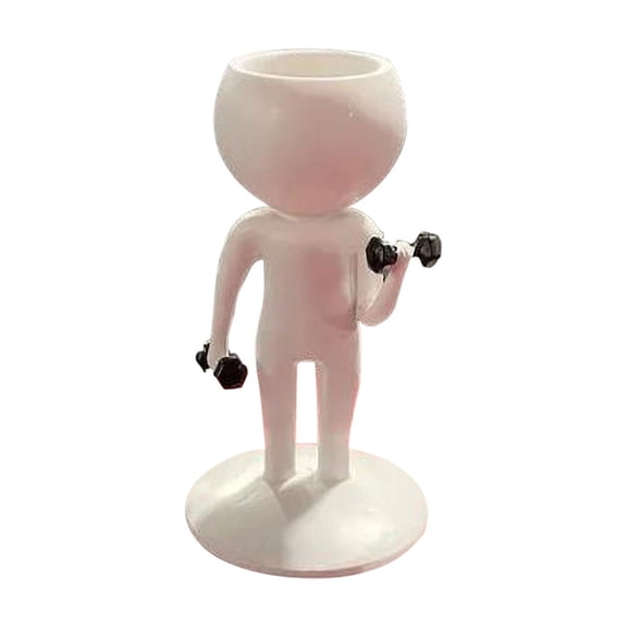 NSESSHome Little Character Small Succulent Pots, Cute Plant Pot, Unique Cactus Plant Lover Gift, Small Succulent Face Flower Pot for Home Decor Gifts for Mom and Office Desk Decoration