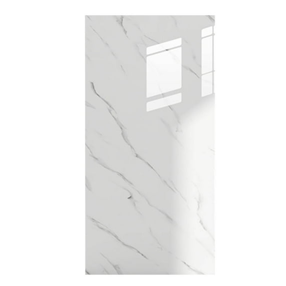 NSESSHome Peel and Stick Backsplash Subway Marble Tiles,Kitchen Wall Bathroom Shower Individual Tile Stickers 11.8inx23.6in
