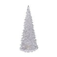 thumbnail image 1 of NSESSHome Mini Lighted Christmas Tree LED Acrylic Christmas Changing Tabletop Xmas Tree for Holiday Christmas Table Centerpieces Decoration, 1 of 5