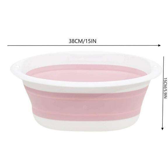 NSESSHome Multipurpose Foldable Collapsible Washbasin Lightweight Portable Basin, Collapsible Basin for Camping Sink and RV Sinks