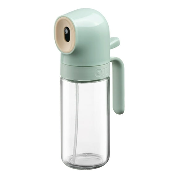 NSESSHome Oil Sprayer for Cooking, Glass Oil Spray Bottle with Pourer, Food-grade Oil Dispenser and Oil Sprayer for Kitchen, Salad, Frying, BBQ