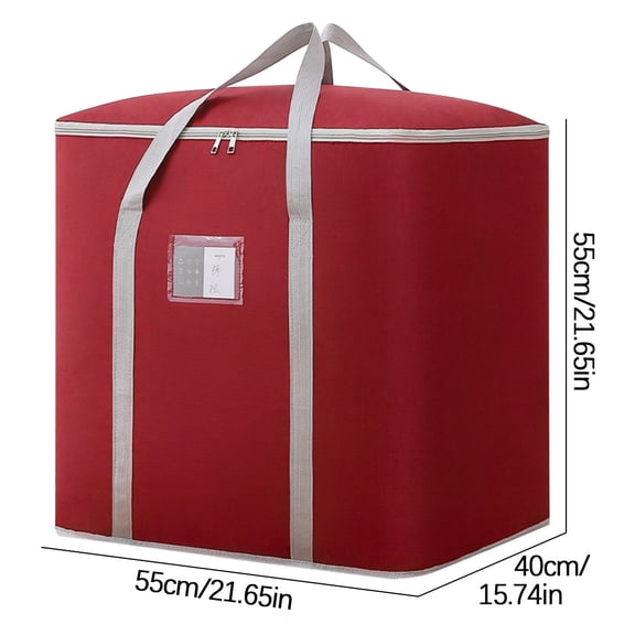 NSESSHome Oxford Double Layer Thickened Cotton Duvet Bag Clothes Quilts Sorting Storage Bag Moving Packaging Bag