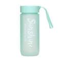 thumbnail image 1 of NSESSHome Plastic Cup Frosted Mug Large Capacity Fresh Student Portable Cups 600ml, 1 of 3