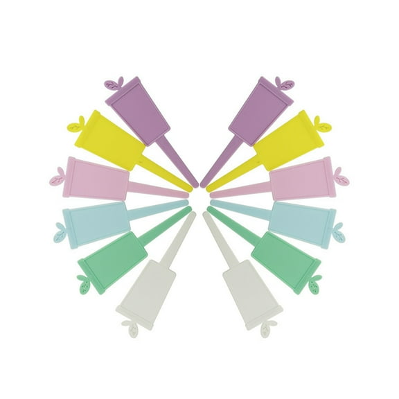 NSESSHome Plastic Plant Labels, Plant Tags,T-Type Plant Tags,Garden Tags For Outdoor, Plant Name Tags,Seed,Gardening Signs For DIY, Plant Identification Stakes