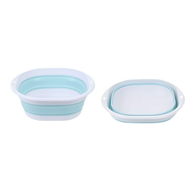 NSESSHome Portable Foot Wash Basin for Camping and Travel, Compact and Space-Saving Design for Foot Soaking, Pool Entry Prep and Multi-Purpose Outdoor Use