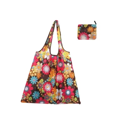 NSESSHome Reusable Grocery Bag, Grocery Shopping Bag, Washable And Foldable Central Control Tube, Large Reusable Shopping Bag, Color