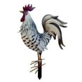 thumbnail image 1 of NSESSHome Rooster Decor Garden Statue Metal Chicken Yard Art Sculpture Outdoor Figurines,Housewarming Birthday Gifts for Women Mom Grandma, Adjustable Feet for Stability, 1 of 8
