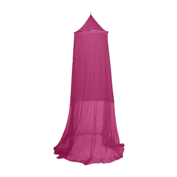 NSESSHome Round Lace Insect Bed Canopy Netting Curtain Dome Mosquito Net Elegant White