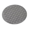 thumbnail image 1 of NSESSHome Round Shower Stall Mat with Suction Cups, Soft, Hair-Free, Stylish and Convenient Hanging Design, Perfect for Showers and Tubs, 1 of 5