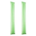 thumbnail image 1 of NSESSHome Sheer Curtains 2 Panels, Voile Sheer Curtain Double Rod Pocket Gauze Drapes for Living Room Bedroom Window Sliding Glass Door Treatment, Perfect for Home Decor and Gift Giving, 1 of 3