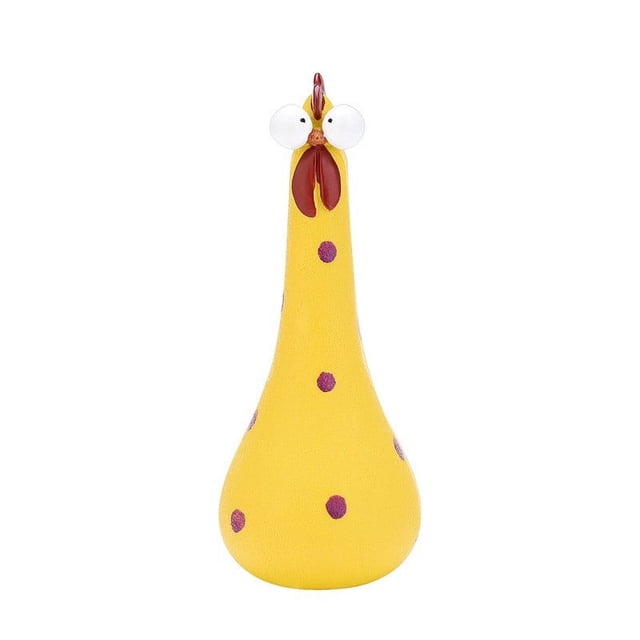 NSESSHome Clearance Silly Chicken Decor Silly Concrete Chickens Resin ...