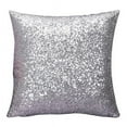 thumbnail image 1 of NSESSHome Solid Color Glitter Sequins Home Office Decorative Pillowcase Throw Pillow Cushion Cover 15.7 x 15.7 Inches, 1 of 3