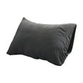 thumbnail image 1 of NSESSHome Solid Color Pillow Cover, Soft Washed Cotton Fabric, Breathable and Eco-Friendly, Clear and Elegant Design, Single Pillow case, 1 of 6