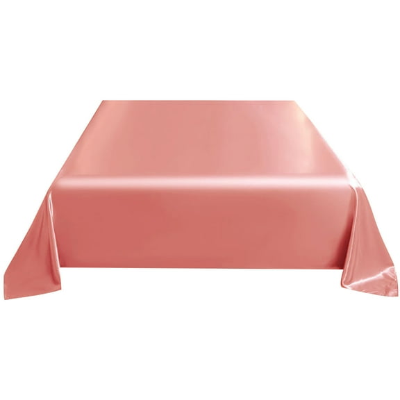 NSESSHome Summer Cool Ice Silk Satin Sheets - Soft, Breathable and Chemical-Free, Single Piece Thin Bed Sheet, Similar to Silk Sheets