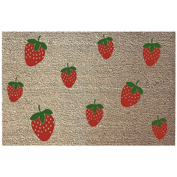 NSESSHome Clearance Summer Theme Door Mat, Welcome Door Mats, Indoor Outdoor Non-Slip Doormat for Home Entrance, Outside Entry, Yard, Floor Summer Porch Decor