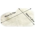 thumbnail image 1 of NSESSHome Clearance Wool Imitation Sheepskin Rugs Faux Non Slip Bedroom Carpet Mats, 1 of 2