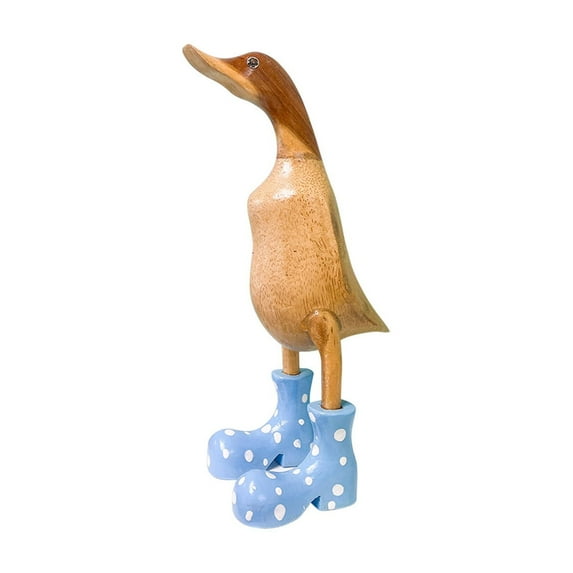 NSESSHome Duck Yard Decorations Yard Art Garden Puddle Ducks with Spotted Wellies Boots, Garden Decor Statues, Duck Figurine Statue - Waterproof Indoor & Outdoor Lawn Gnome Ornament