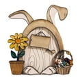 thumbnail image 1 of NSESSHome Easter Decoration Wood Door Wall Signs, Wooden Wreaths Front Door Sign Bunny Rabbit Sign Egg Carrot Ornaments Hanging Crafts for Spring Home Farmhouse Party Porch Wall Decor, 1 of 6