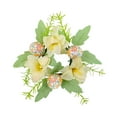 thumbnail image 1 of NSESSHome Easter Egg Candle Rings Wreaths Spring Egg and Berry Candle Rings Candle Holder Mini Wreaths for Easter Holiday Home Kitchen Table Centerpiece, 1 of 7