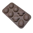 thumbnail image 1 of NSESSHome Easter Egg Molds for Baking, Happy Easter Egg Mold Silicone 3D Easter Egg Candy Mold Treat Mold for Chocolate Pudding Mousse Muffin Jello Soap Bath Bomb Ice Cube Candles (8-cavities Egg), 1 of 4