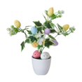 thumbnail image 1 of NSESSHome Easter Egg Tree Tabletop Decor with Delicate Ornaments, for Home Party Wedding Holiday Spring Summer Decoration Easter Decorations, 1 of 6