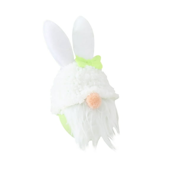 NSESSHome Easter Hanging Bunny Gnome Decorations Handmade Gnomes Faceless Plush Doll for Spring Easter Party Tree Door Yard Window Home Decor Easter Ornaments