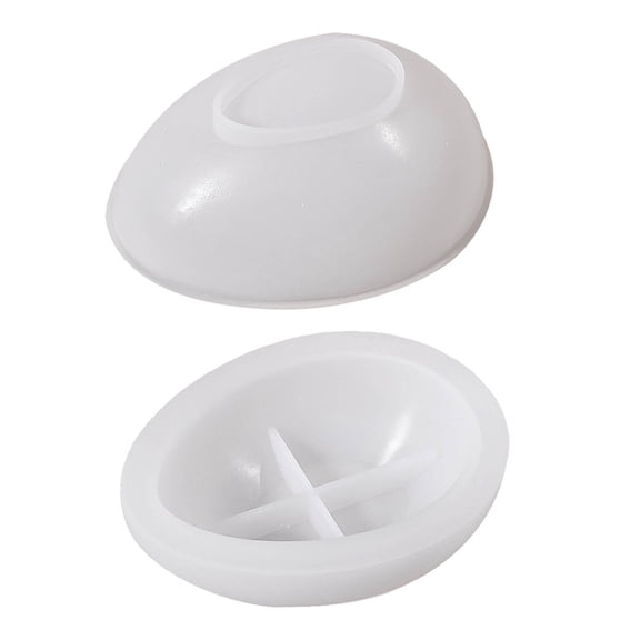 NSESSHome Egg Mold Egg Shape Resin Mold Silicone Mold 3D Candle Mold Table Decoration Resin Mold 3D Candle Mold Silicone Mold for Resin Candle Mold Egg Soap Mold