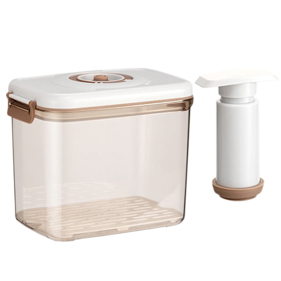 NSESSHome Food Saver Marinade Container, Vacuum Seal Containers For Food 2.7L