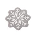 thumbnail image 1 of NSESSHome Gray Christmas Decor Snowflake Bathroom Rug, Grey Snowflake Welcome Mat Non Slip Round Shaped Washable Bathtub Rug Bathroom Tub Kitchen Rug Decoration, 1 of 7