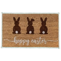 NSESSHome Happy Easter Welcome Mats, Front Door Mat for Outside Entry, Doormat Outdoor/Indoor Entrance, Rugs Entryway Indoor, Outdoor Home Porch Decor 23.6"x15.7"
