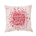 thumbnail image 1 of NSESSHome Happy Mothers Day Pillow Covers Throw Pillow Covers Cushion Covers Outdoor Couch Pillow Case Gift for Mother Grandma Birthday Home Decoration (18 Inch), 1 of 3