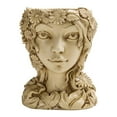 thumbnail image 1 of NSESSHome Head Planter Face Flower Pot Goddess Statue Planter Decorative Girl Portrait Planter Indoor Outdoor Girl Face Flower Vase Container Planter, 1 of 5