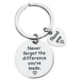 thumbnail image 1 of NSESSHome Inspirational Love Keychain, Stainless Steel Gift for Friends with Encouraging Quotes, 1 of 3